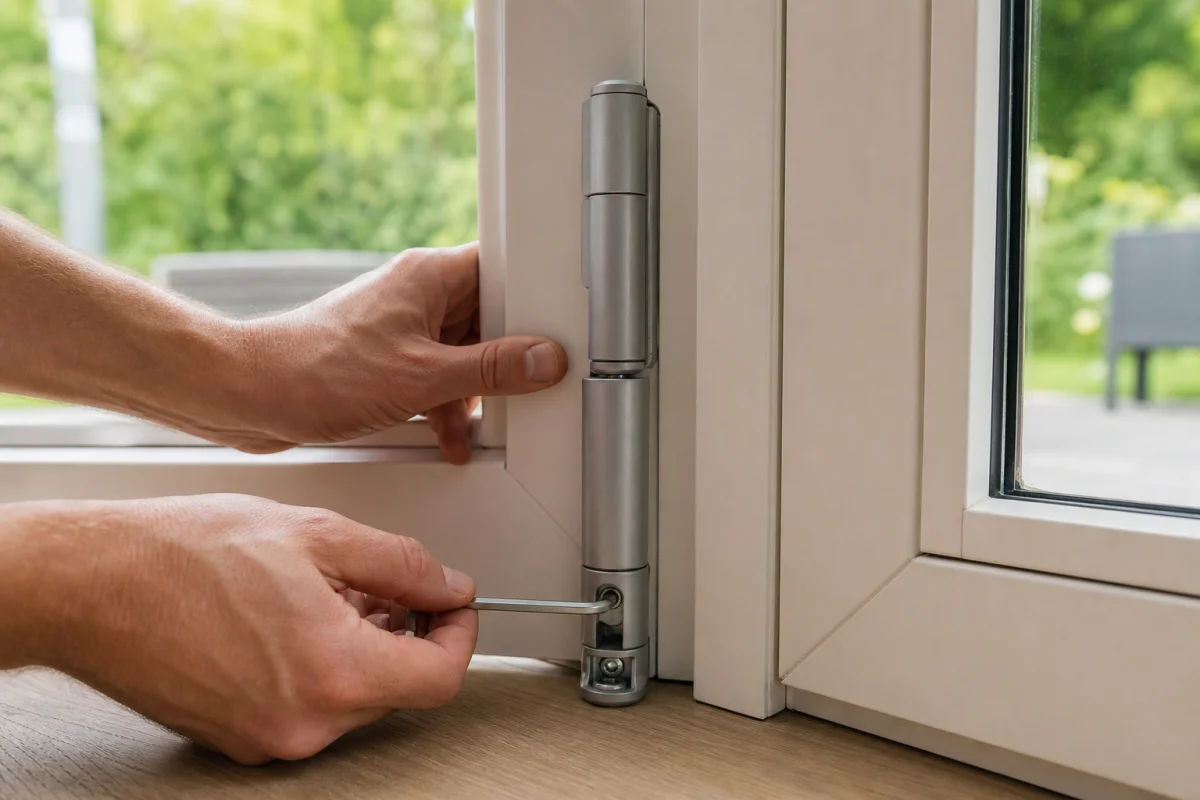 comment régler une porte fenêtre qui ferme mal