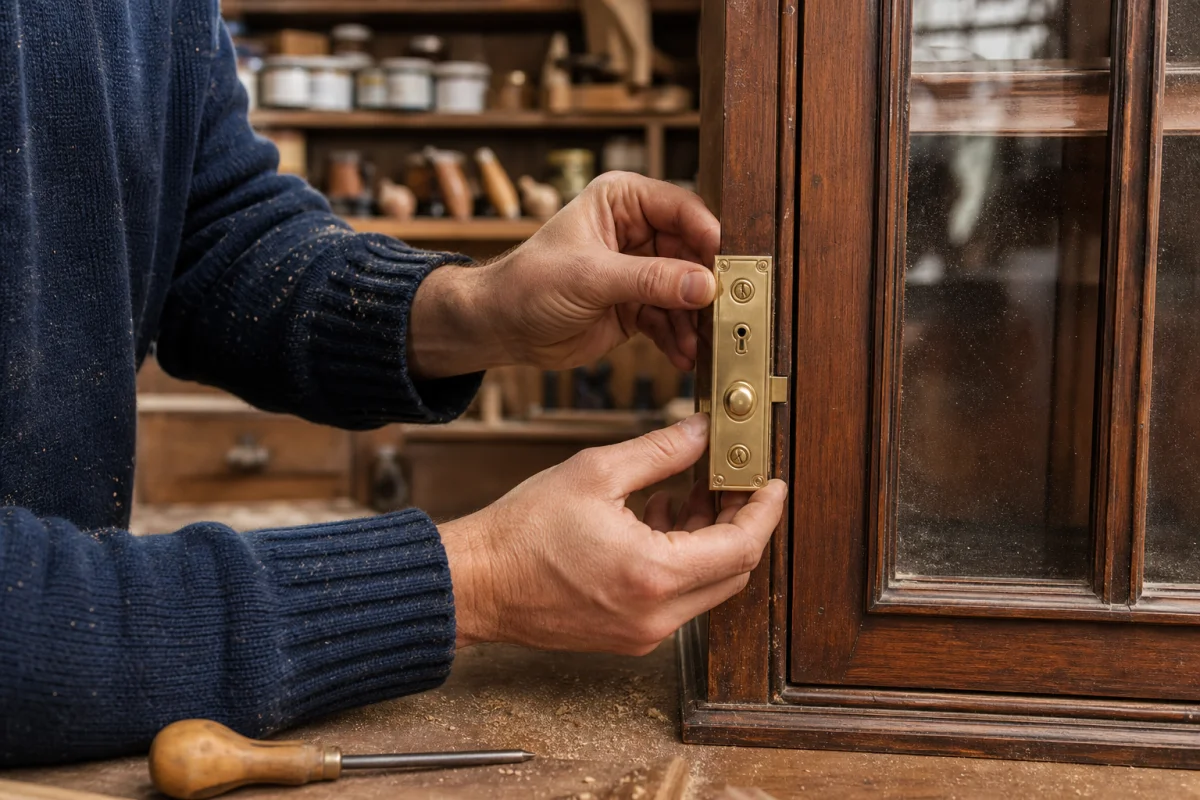 changer serrure meuble ancien