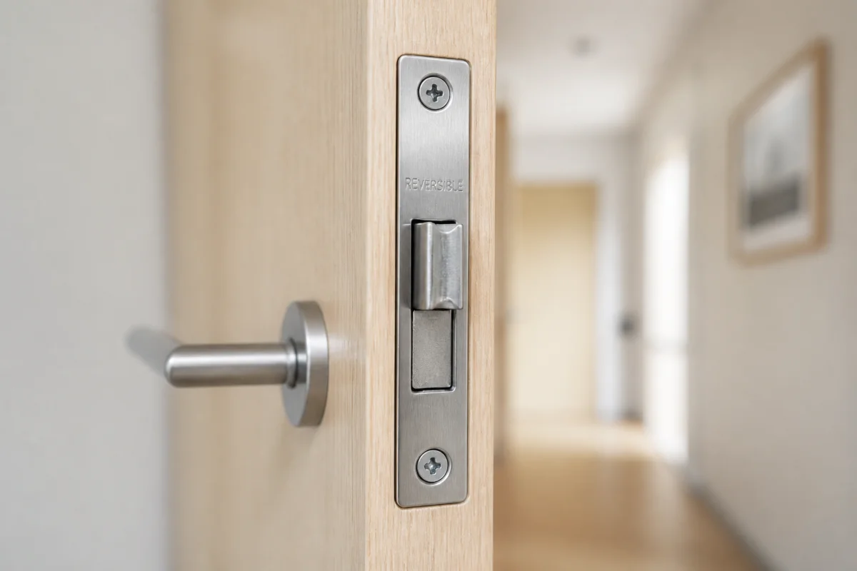 partie d'une serrure de porte