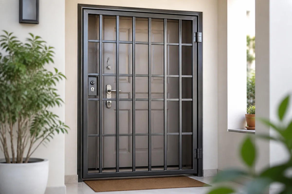 grilles de sécurité pour portes