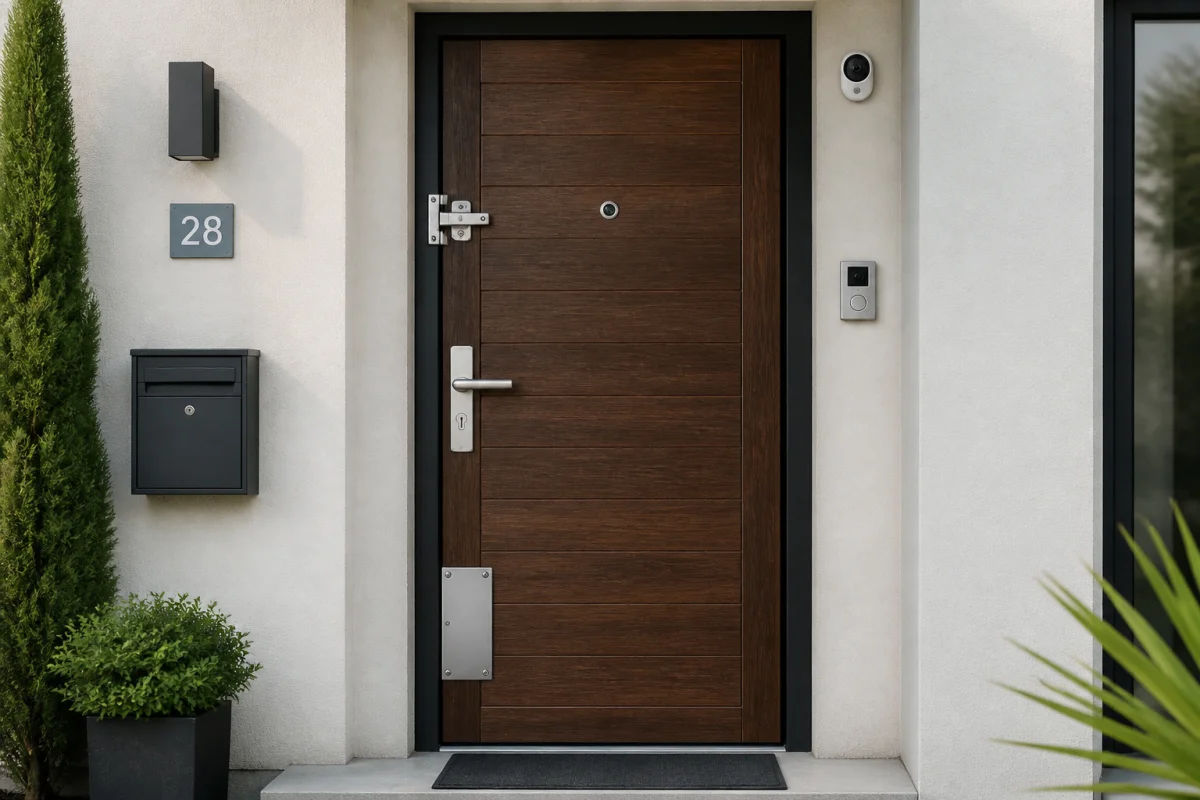 Comment sécuriser une porte d'entrée efficacement