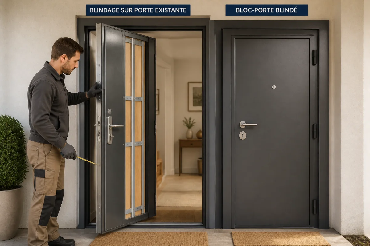 Prix d’une porte blindée et budget réel pour bien sécuriser son entrée